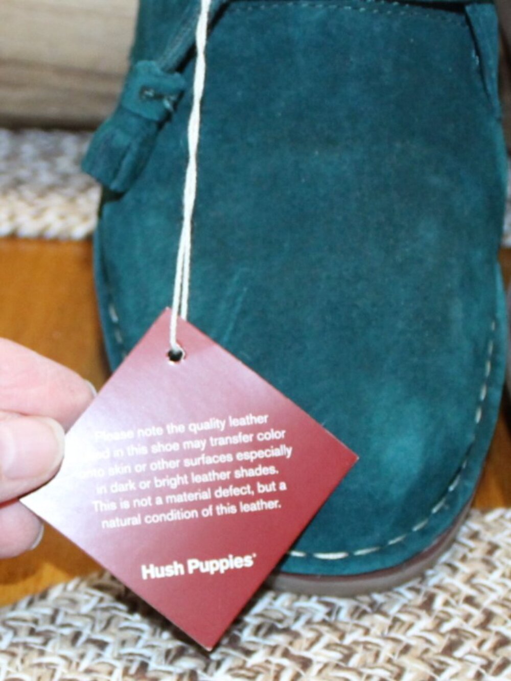 NWT Hush Puppies Cyra Catelyn Chukka suede leather boot 9 1/2 WIDE STUNNING! - Picture 6 of 14